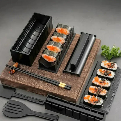 Easy Sushi Making Kit with Cutting Tools and Mats