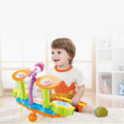 Portable Junior Drum Set - Luxicro