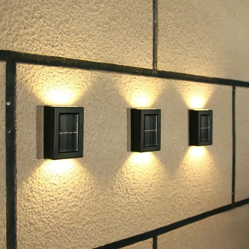 Outdoor Solar Powered LED Wall Lights - Yeezlab
