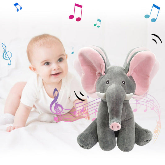 Cute Friendly Elephant Plush Toy - Luxicro