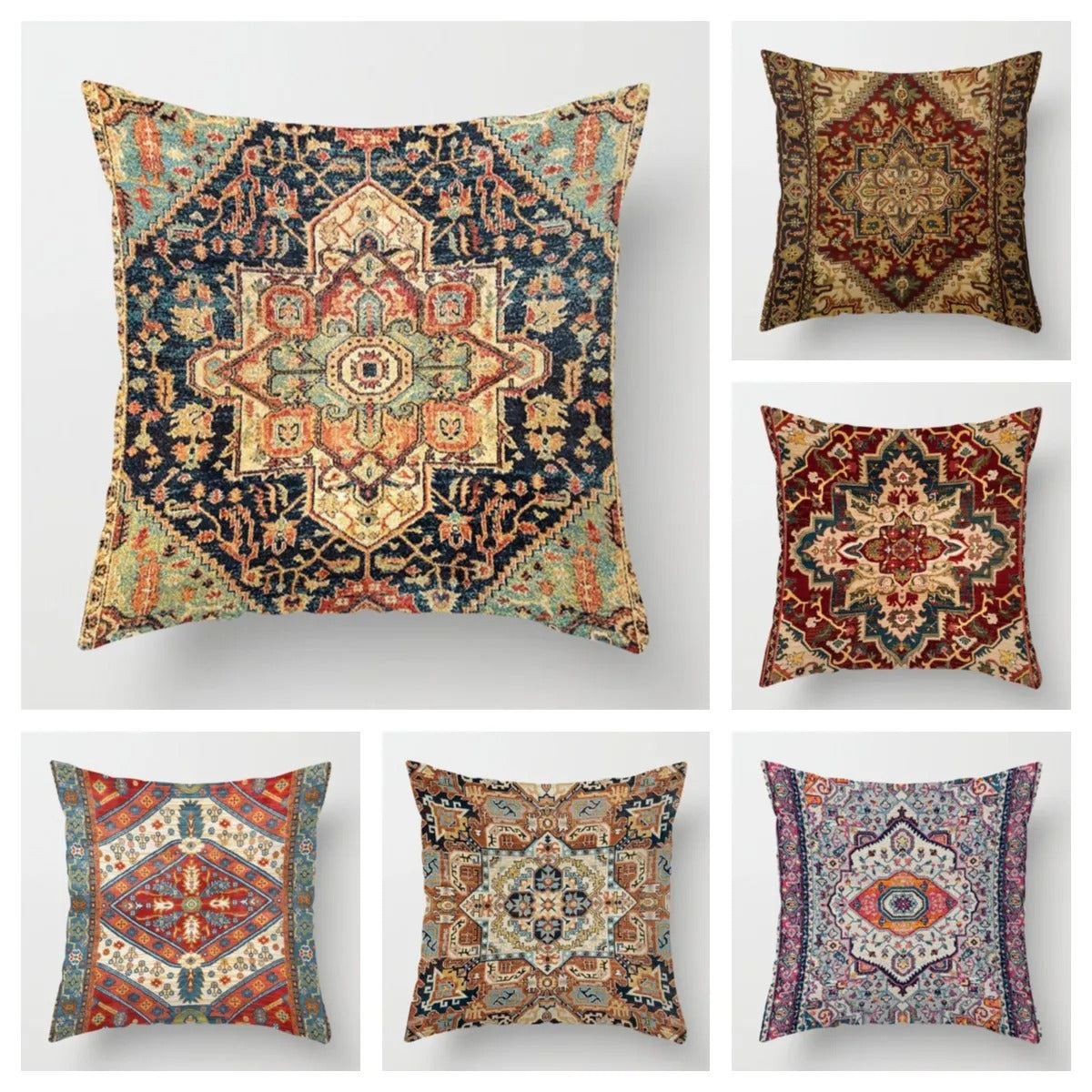 Luxurious Patterned Throw Pillow - Luxicro