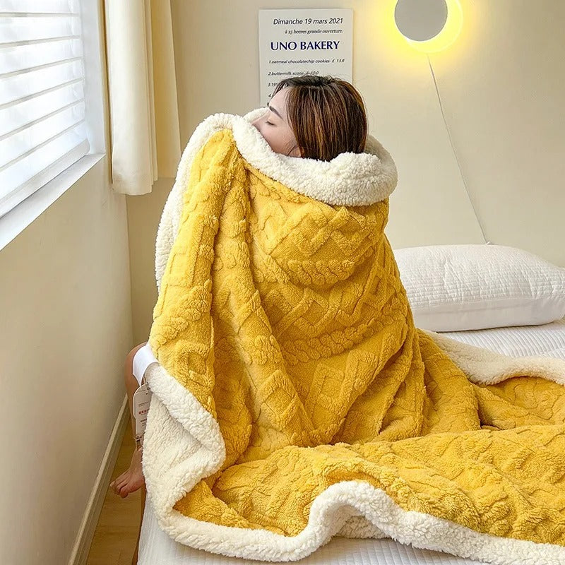 Warm Fuzzy Throw Blanket