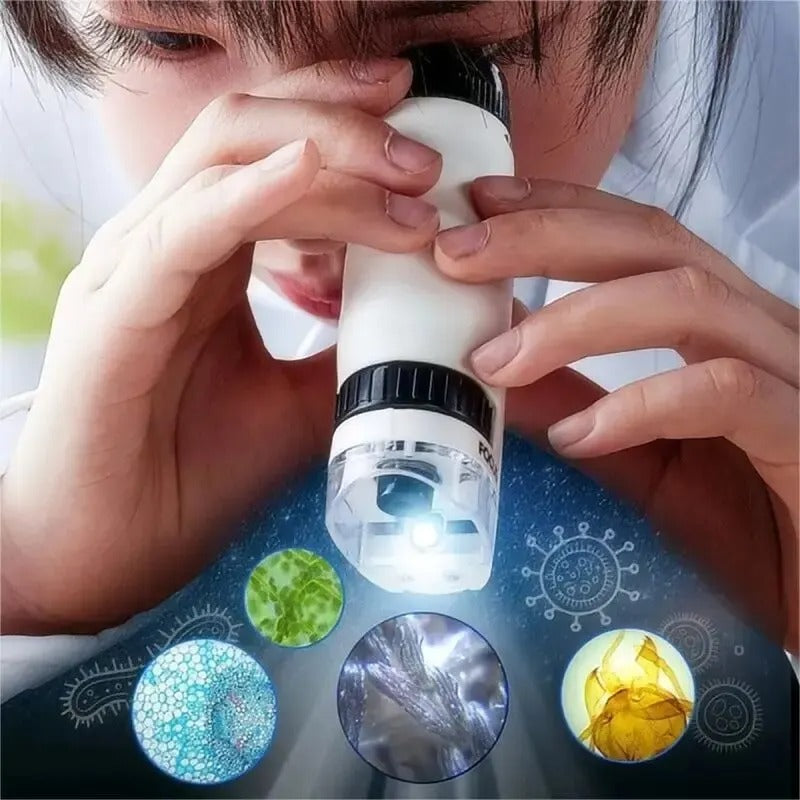 Mini Kids Handheld Microscope Set - Luxicro