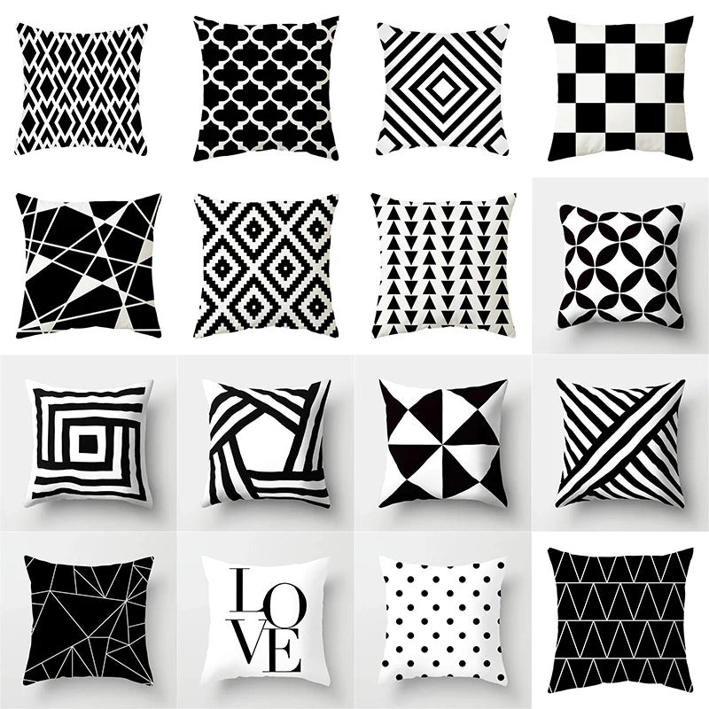 Stylish Patterned Accent Pillow Cover
