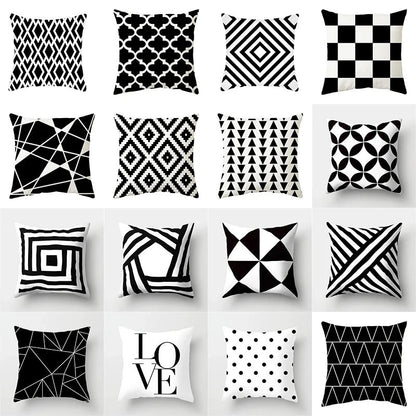 Stylish Patterned Accent Pillow Cover