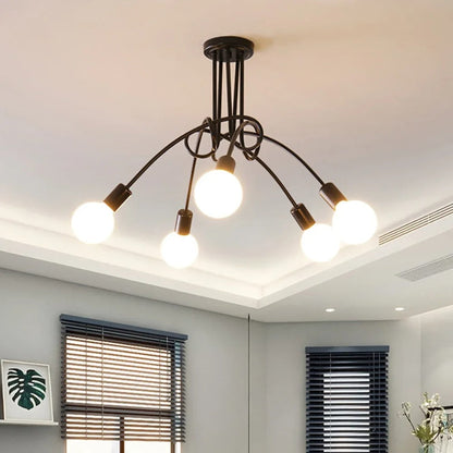 Vintage Chic Overhead LED Light Fixture