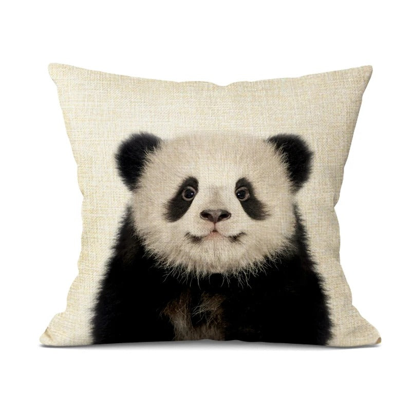 Fun Animal Pillow Cover – Colorful Home Decor Accent