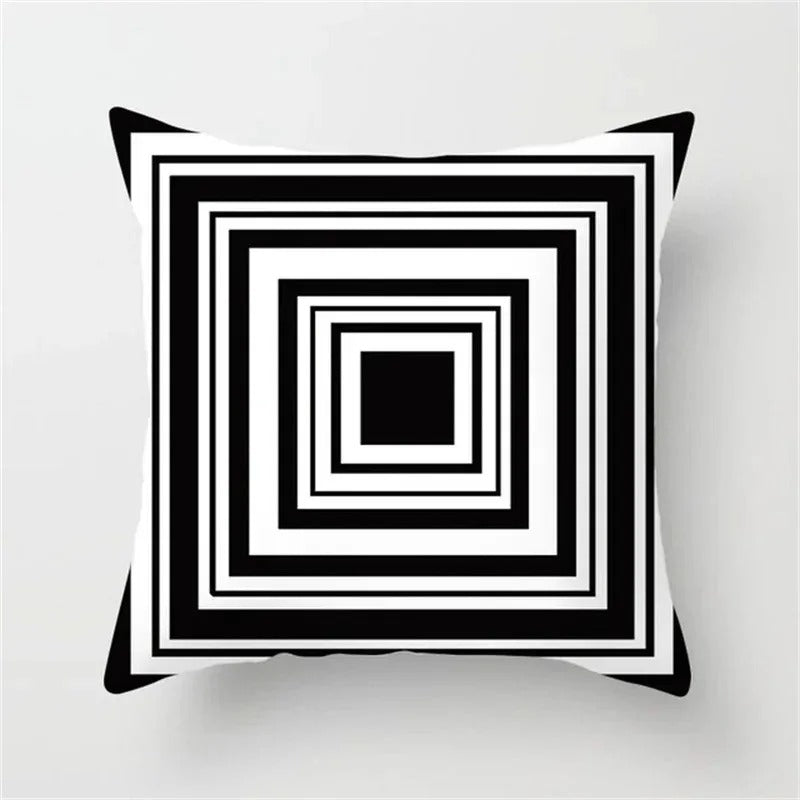 Modern Geometric Accent Pillow Cover