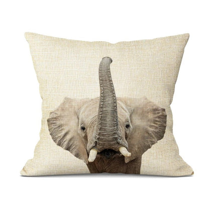 Fun Animal Pillow Cover – Colorful Home Decor Accent