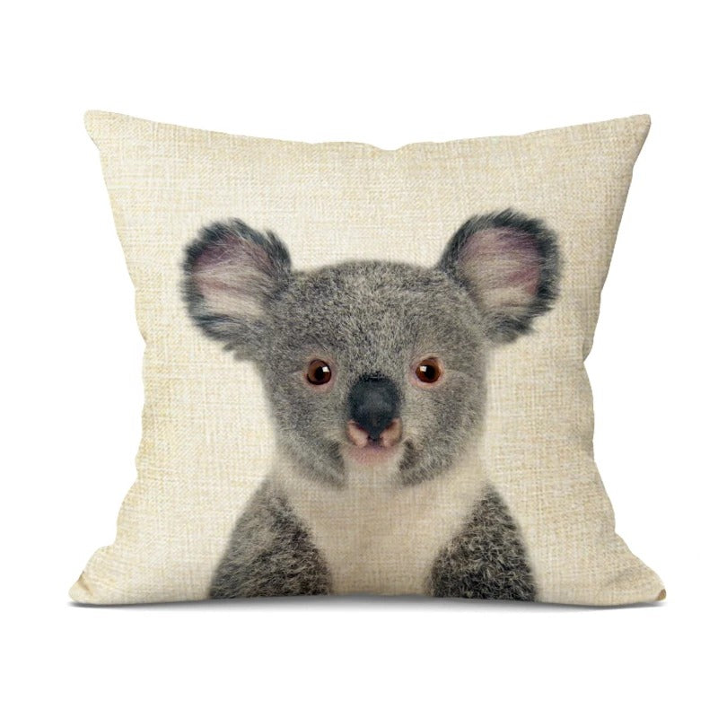 Vibrant Pet Throw Pillow Cover
