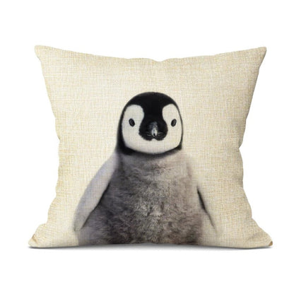 Fun Animal Pillow Cover – Colorful Home Decor Accent