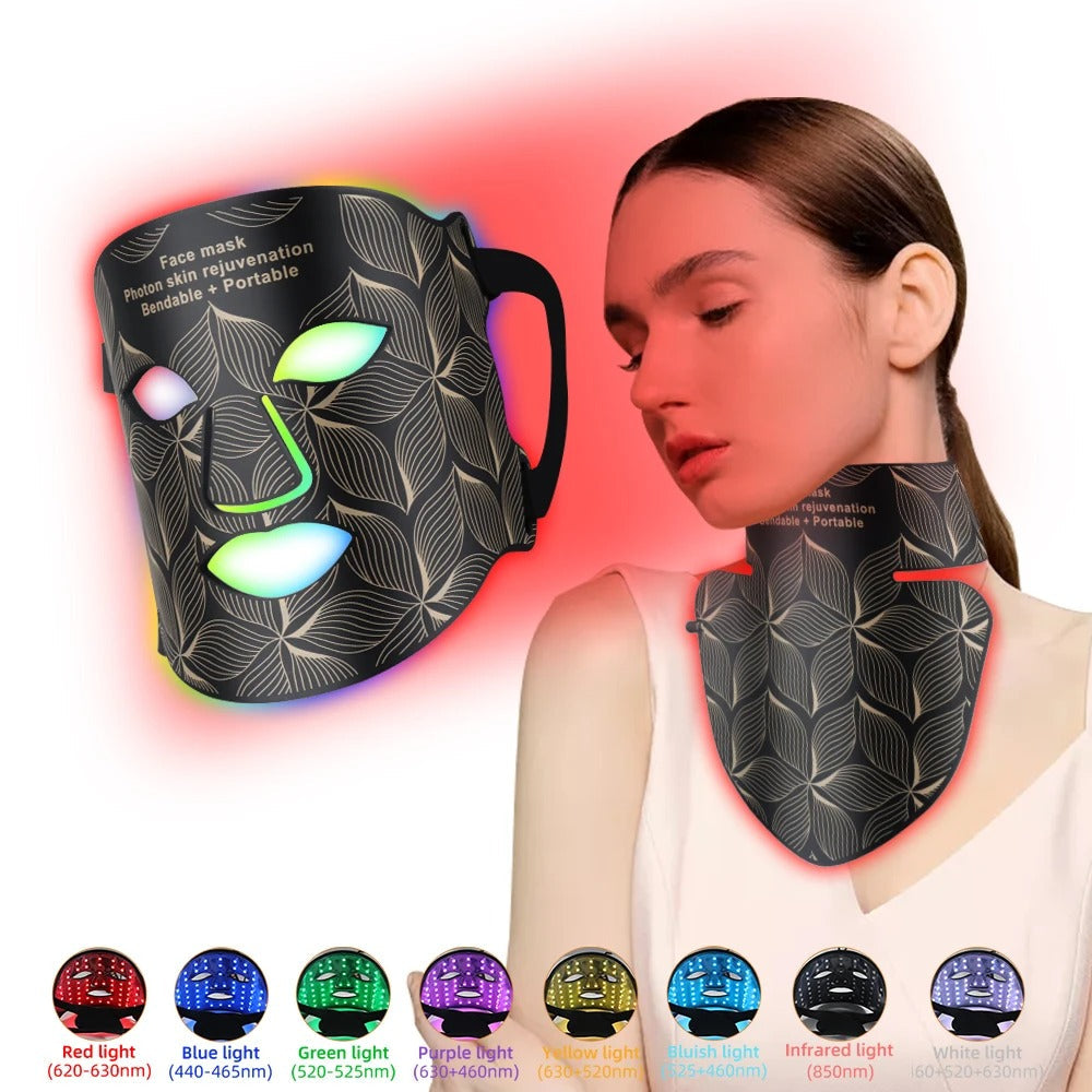 Advanced LED Face Mask for Skin Rejuvenation Therapy