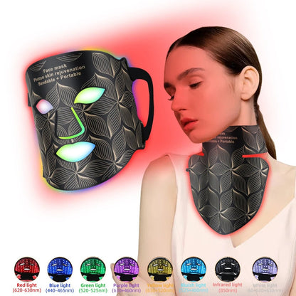 Advanced LED Face Mask for Skin Rejuvenation Therapy