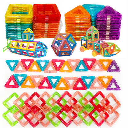 Colorful Magnetic Building Blocks Set