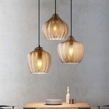 Stylish Glass Hanging Light Fixtures - Luxicro