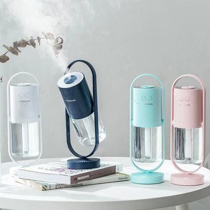 Circular LED Night Light with USB Charger - Luxicro