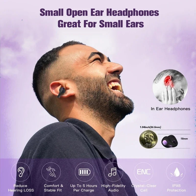 Sweatproof Wireless Running Earbuds