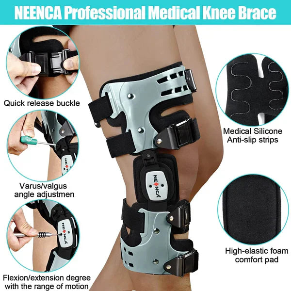 Comfortable Knee Support Wrap with Stability Strap
