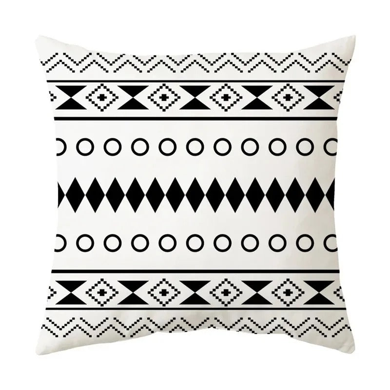 Modern Geometric Accent Pillow Cover