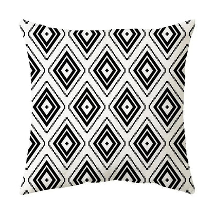 Modern Geometric Accent Pillow Cover