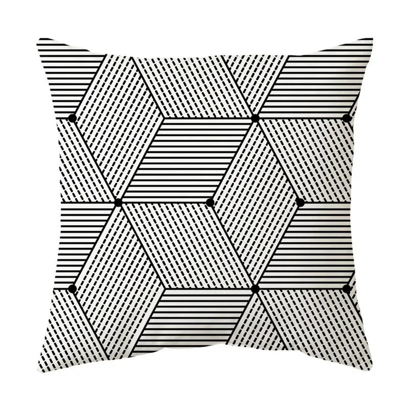 Stylish Patterned Accent Pillow Cover