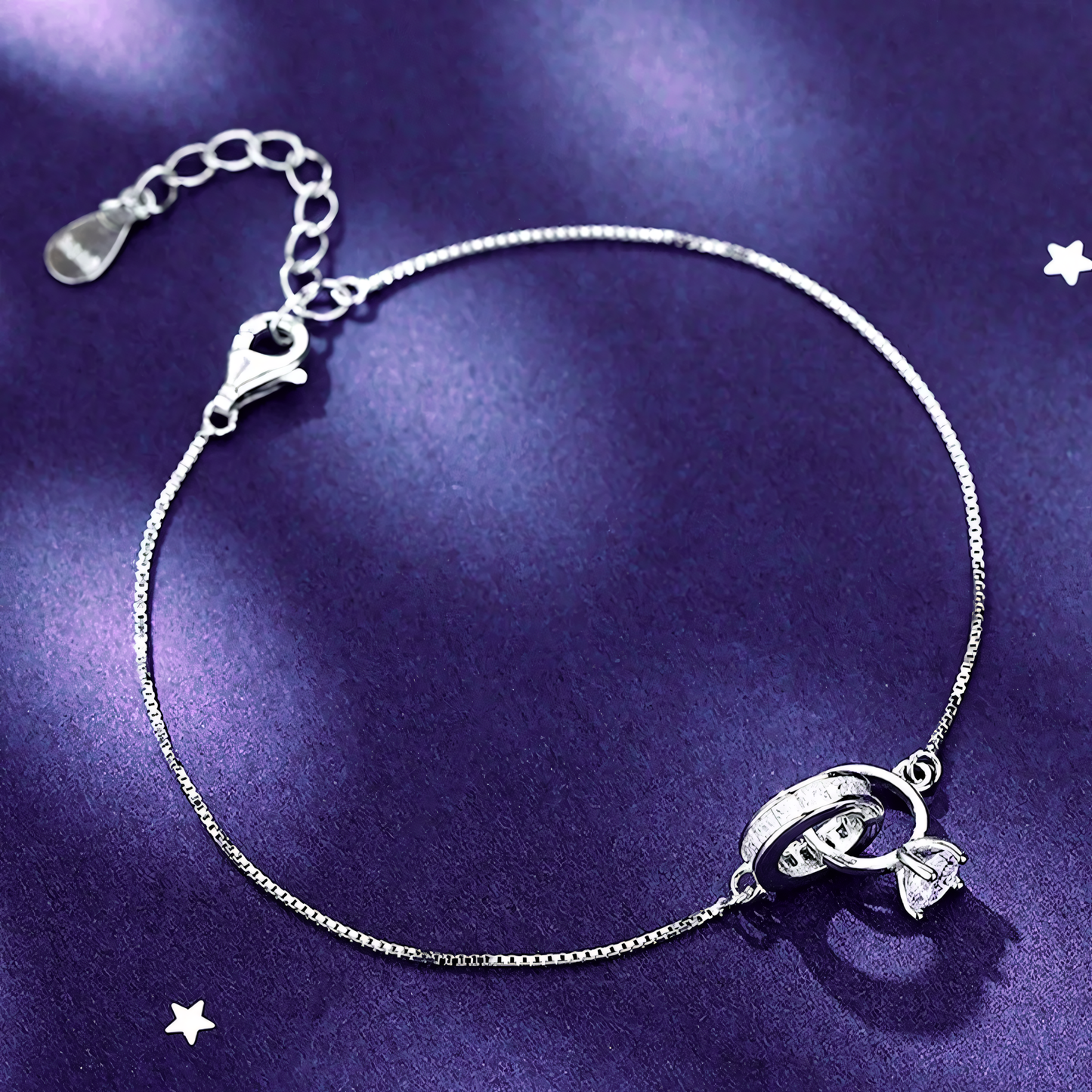 Timeless Diamond Link Chain Bracelet