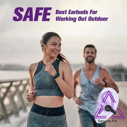 Sweatproof Wireless Running Earbuds