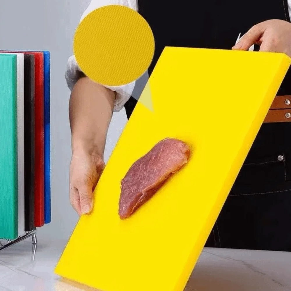 Durable Plastic Cutting Board | Heavy Duty Easy Clean Surface