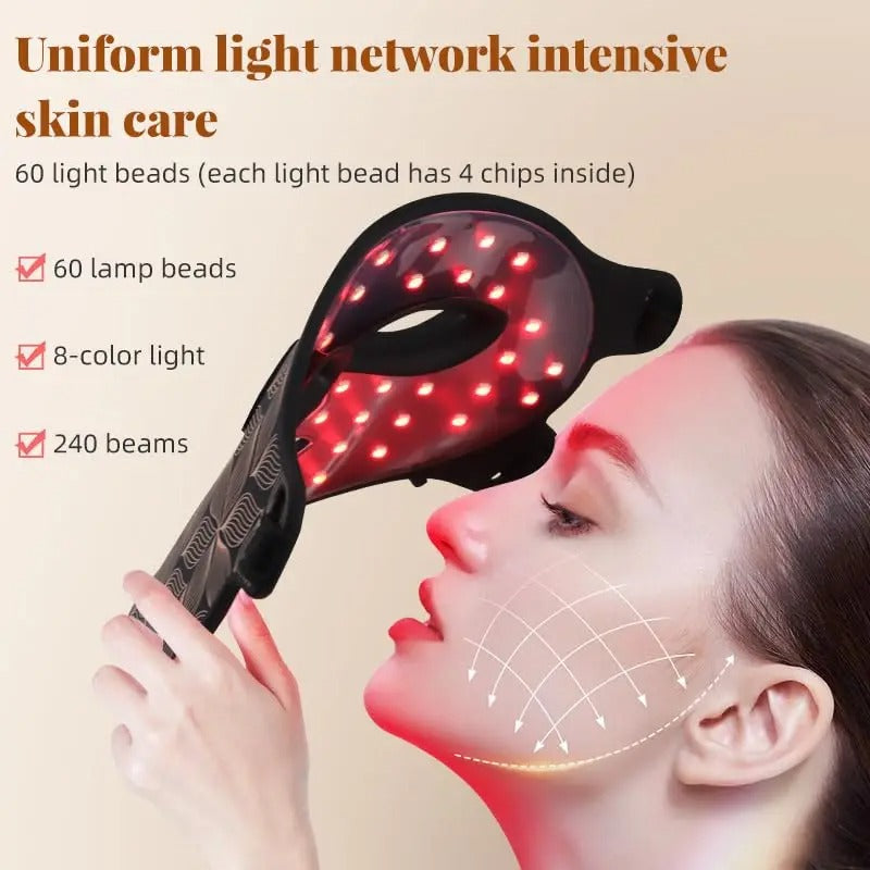 Advanced LED Face Mask for Skin Rejuvenation Therapy