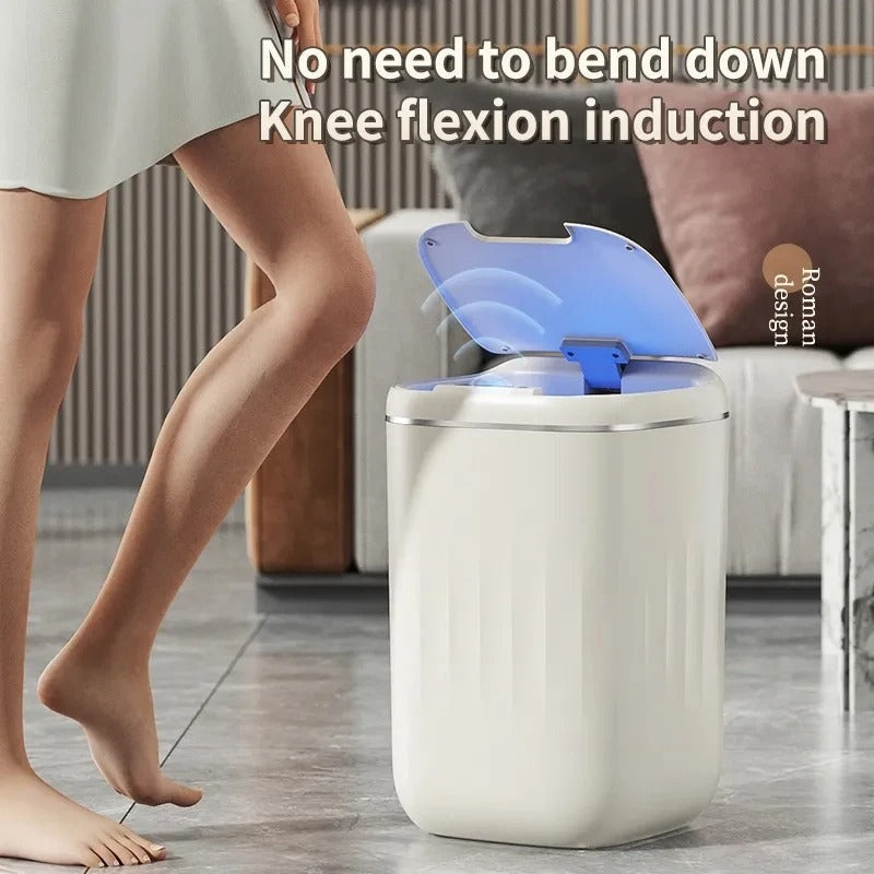 Automatic Touchless Trash Can with UV Light & Odor Filter