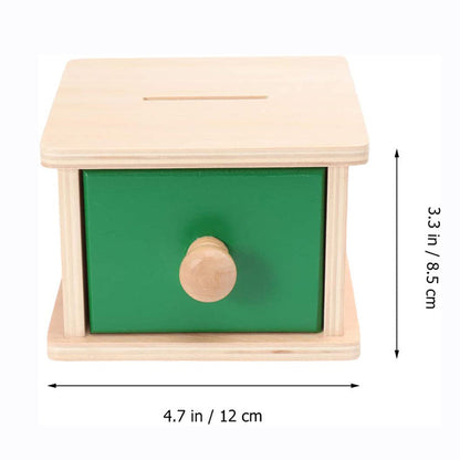 Wooden Montessori Coin Sorting Game