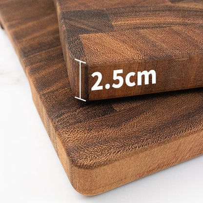 Natural Wood Cutting Board for Kitchen and Serving