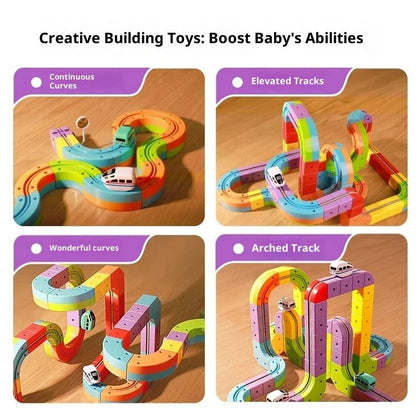 Fun Magnetic Train Track Toy