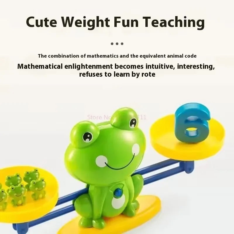 Colorful Kids Balance Math Learning Toy