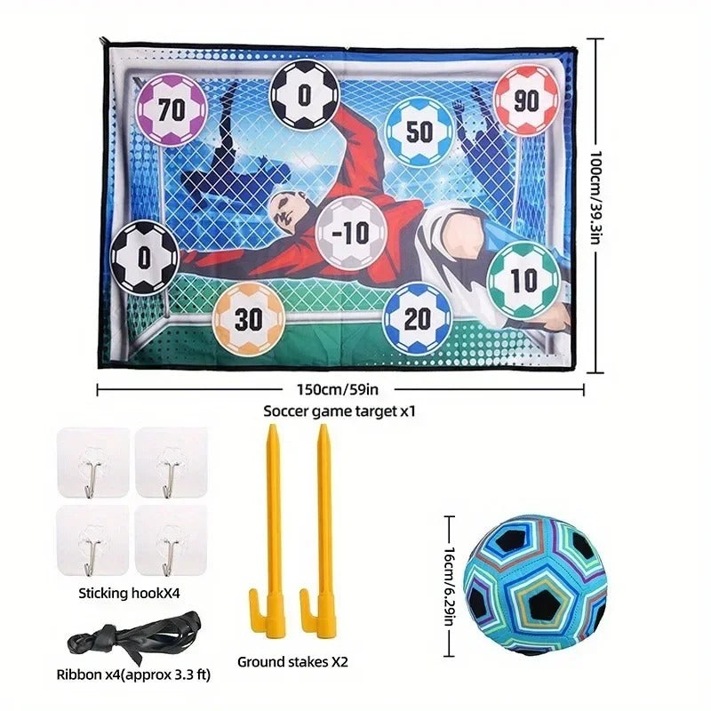 Durable Football Target Practice Wall for Home