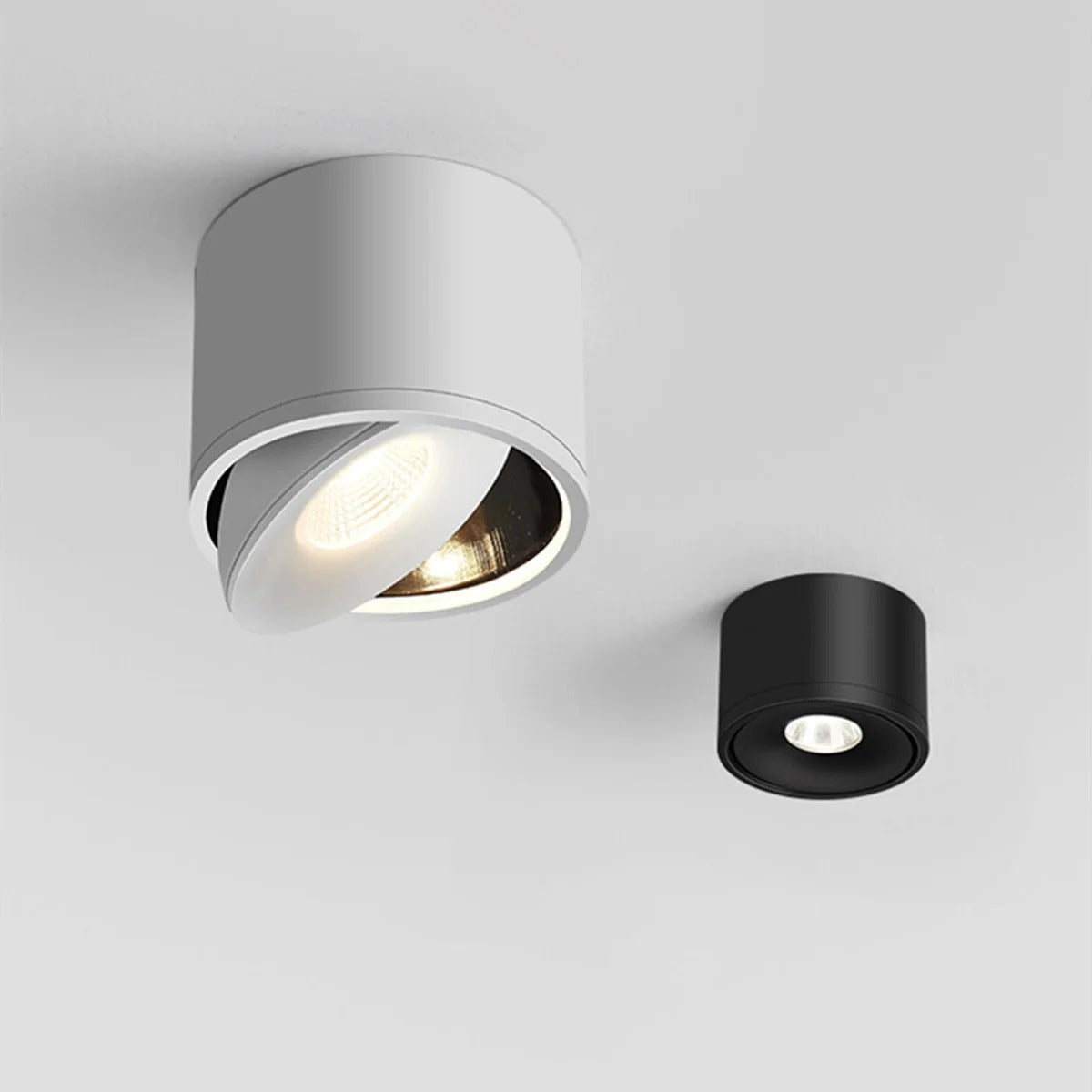 Contemporary Adjustable Ceiling Spotlight Fixture - Luxicro