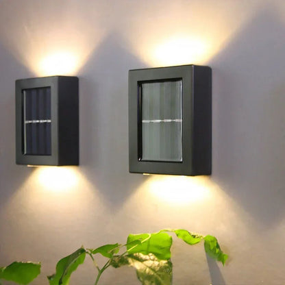 Outdoor Solar Powered Wall Lights