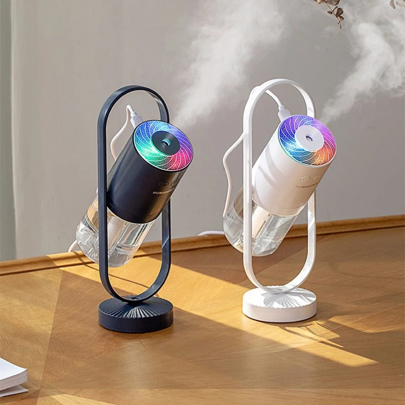 Circular LED Night Light with USB Charger
