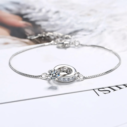 Timeless Diamond Link Chain Bracelet