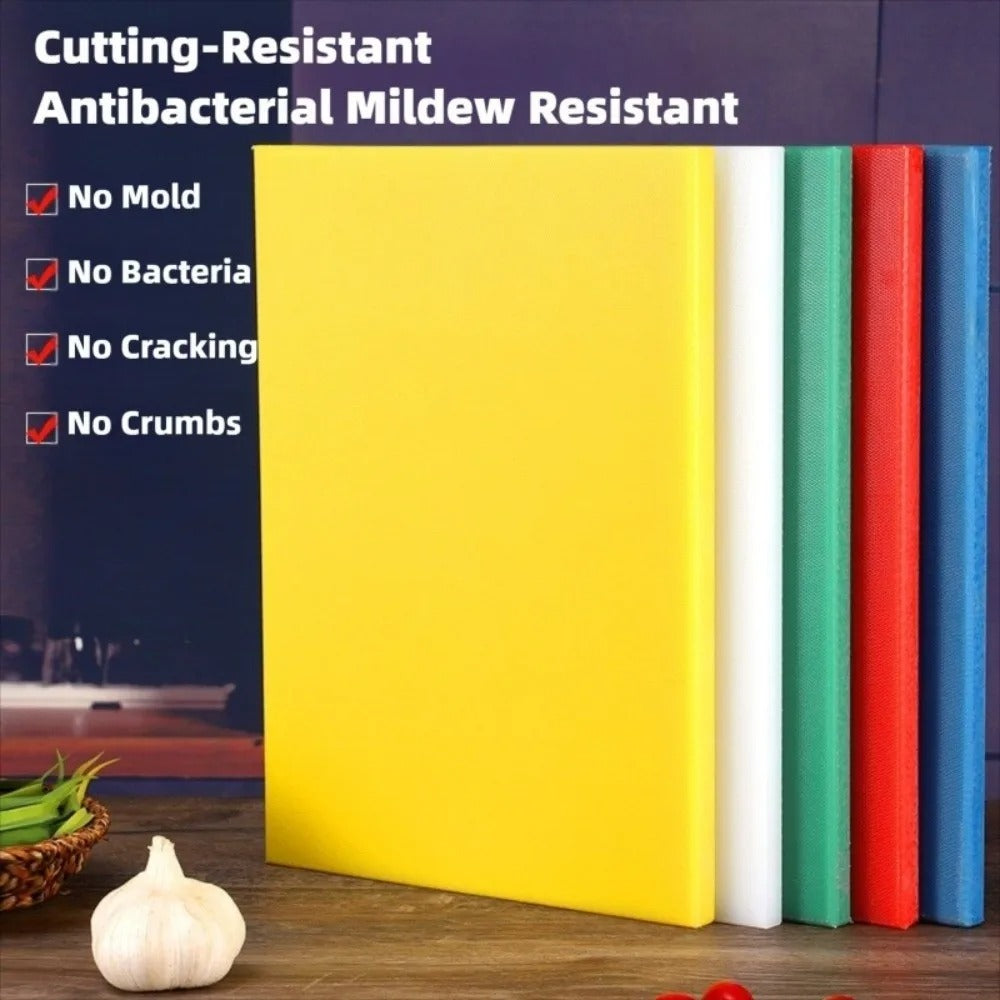 Durable Plastic Cutting Board | Heavy Duty Easy Clean Surface