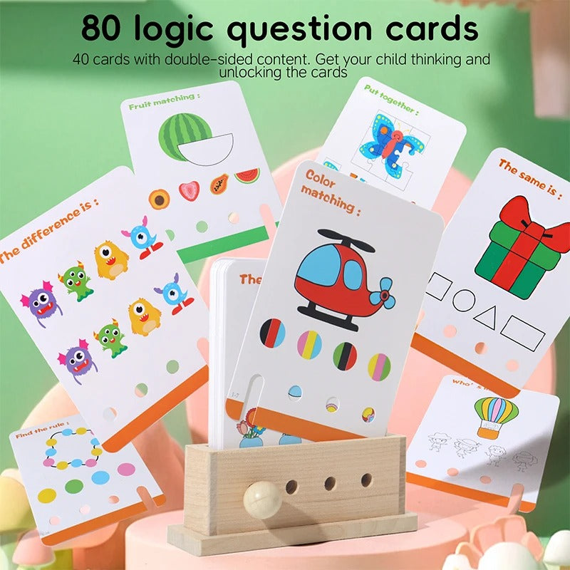 Fun Wooden Puzzle Learning Toy for Children