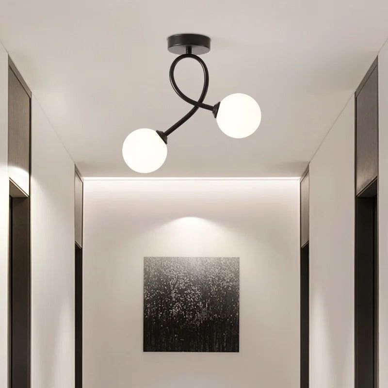 Elegant Clear Hanging Lamp - Luxicro
