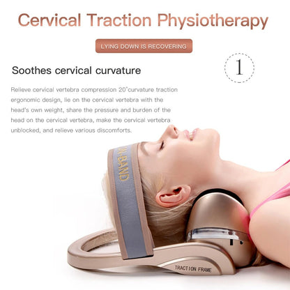 Compact Neck Massager with Heat and Knead Function