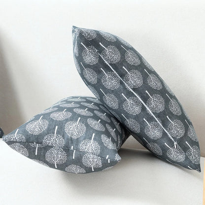 Beautiful Cotton Pillow Case with Vintage Floral Pattern
