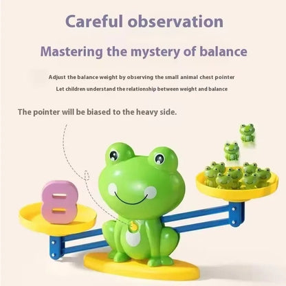 Colorful Kids Balance Math Learning Toy