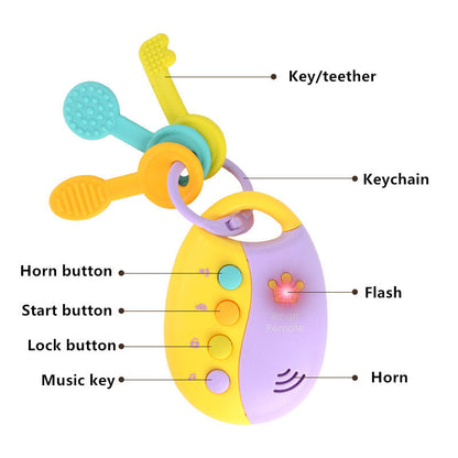 Fun Musical Car Key Chain