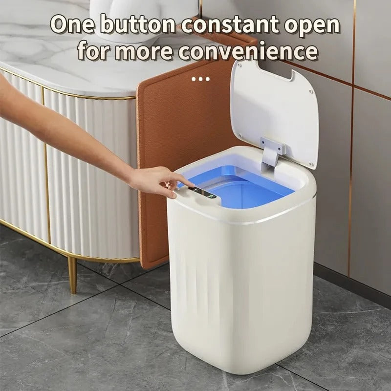Automatic Touchless Trash Can with UV Light & Odor Filter