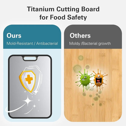 Durable Kitchen Cutting Board with Juice Channels