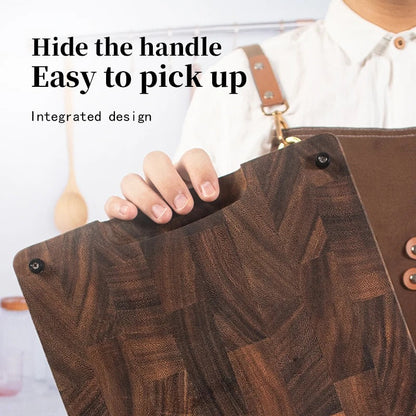 Natural Wood Cutting Board for Kitchen and Serving