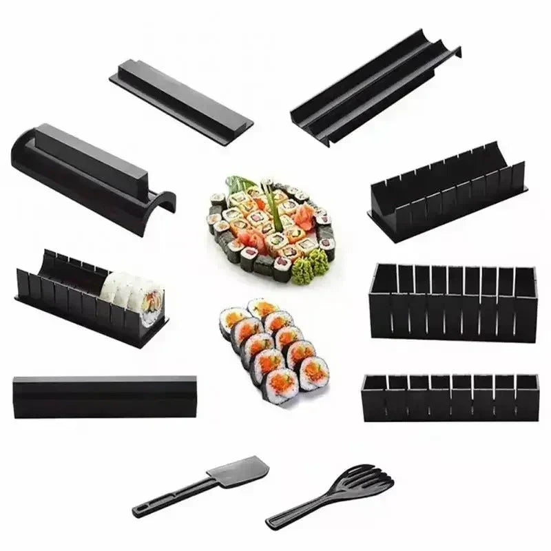 Easy Sushi Making Kit with Cutting Tools and Mats